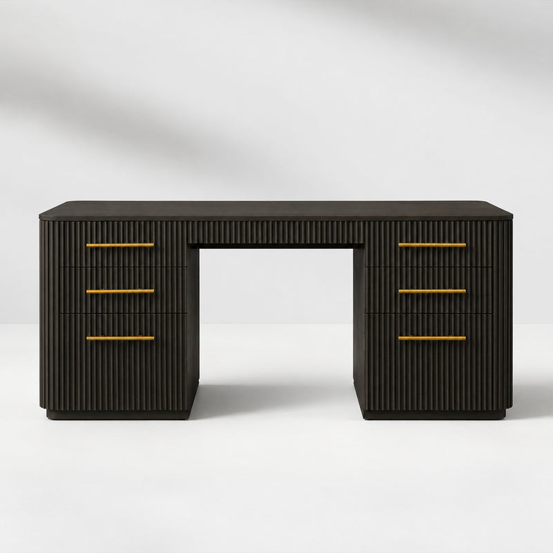 Finley Wood Executive Desk