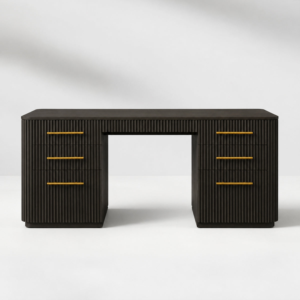 Finley Wood Executive Desk