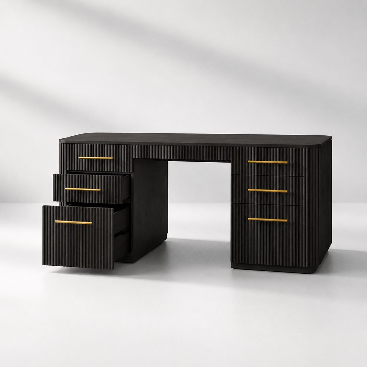 Finley Wood Executive Desk