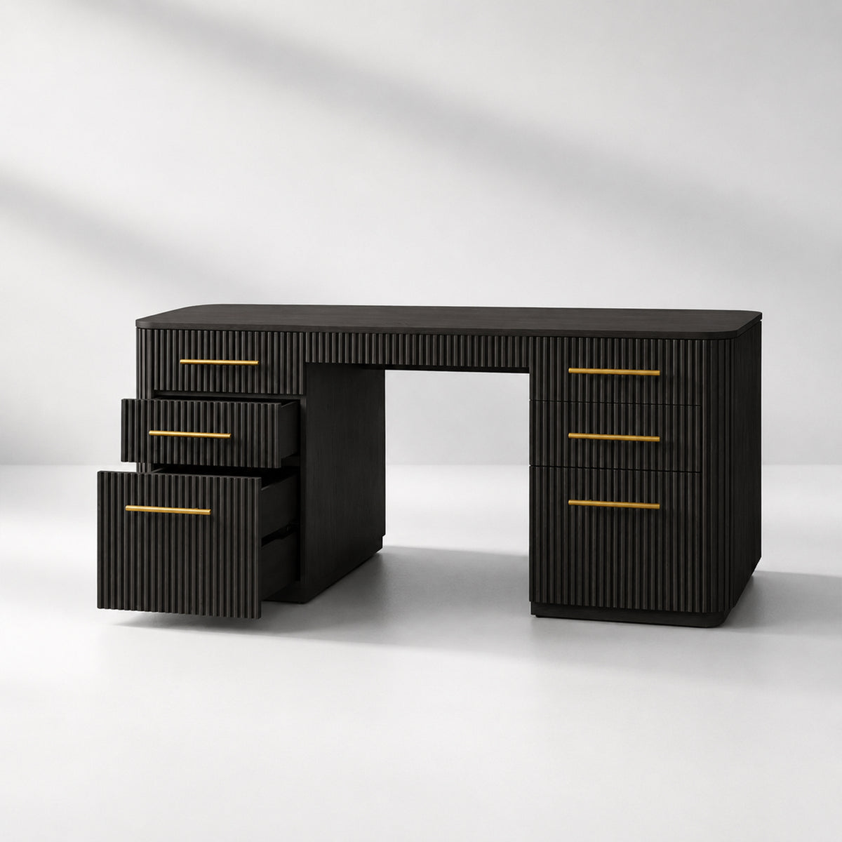 Finley Wood Executive Desk