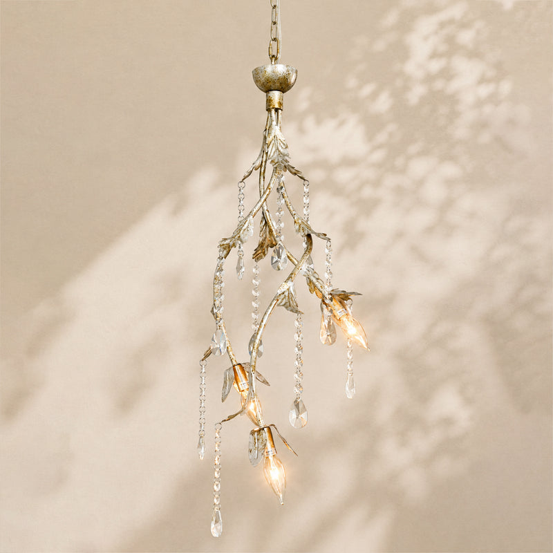 Gothic Viticcio Pendant 28- Silver