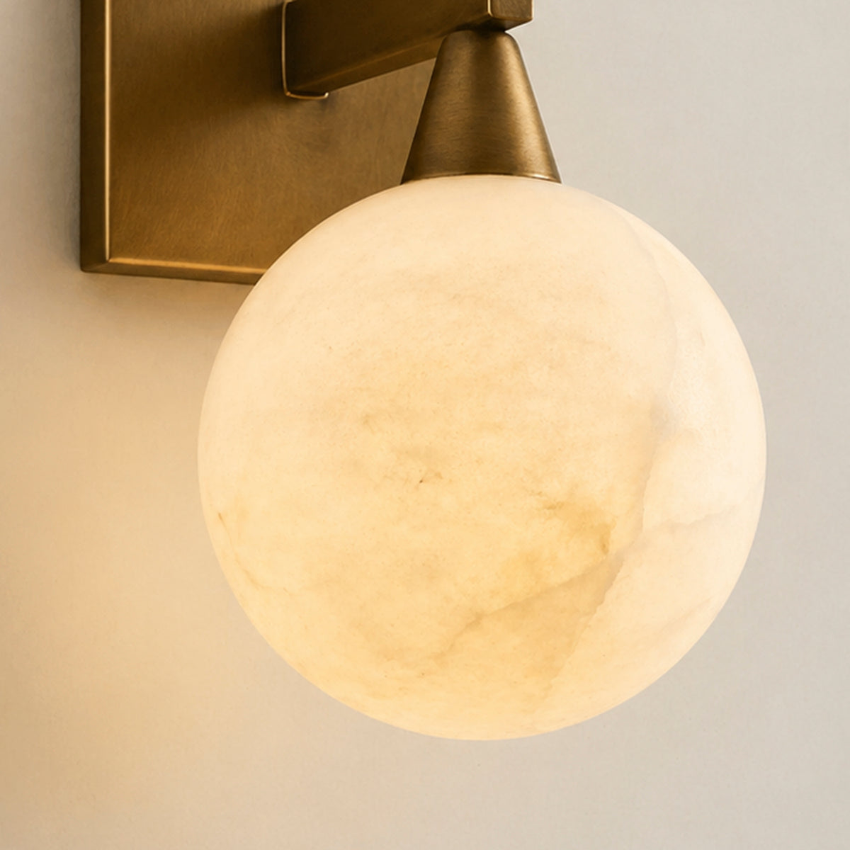 Aleka Alabaster Sconce