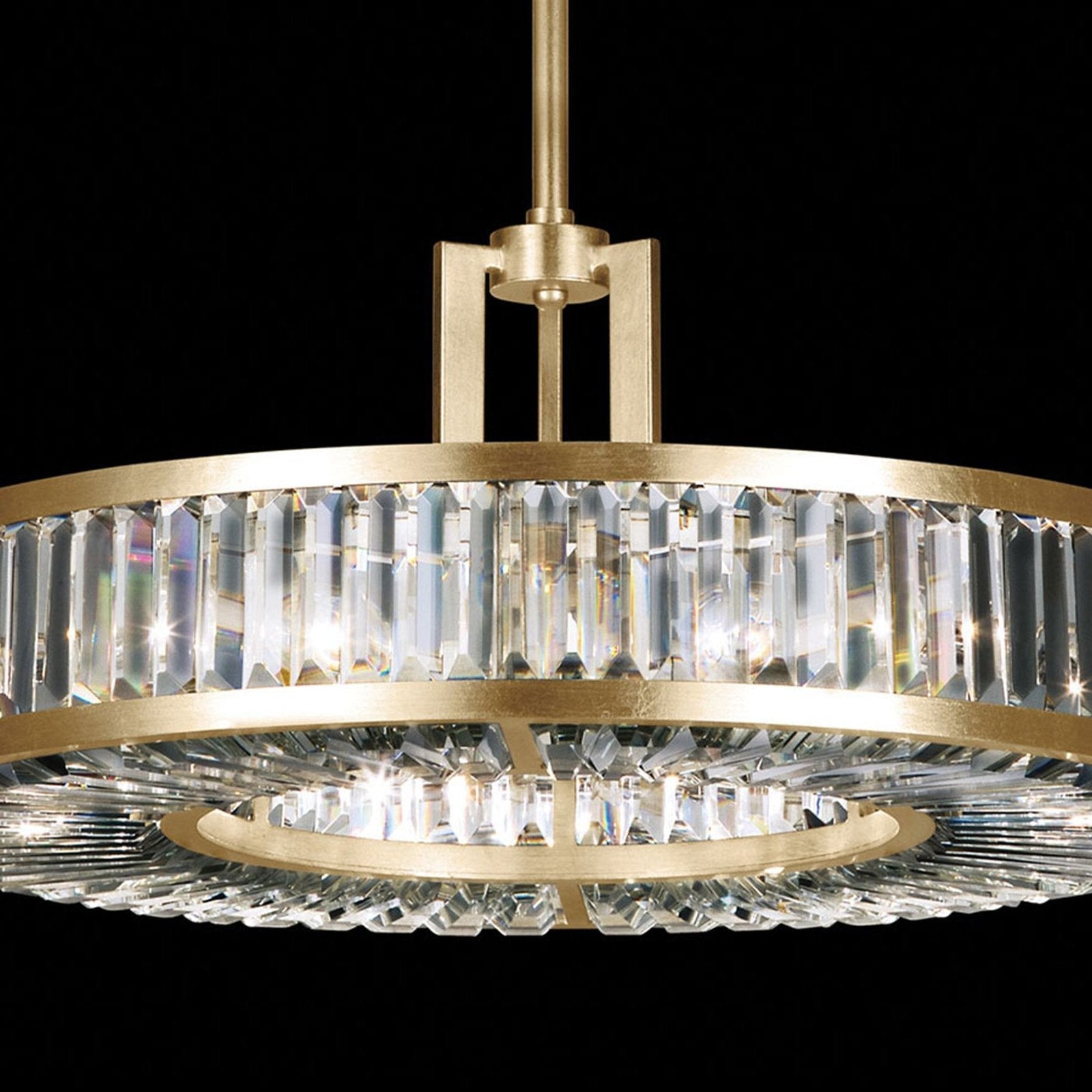 Crystal Enchantment 29" Round Pendant