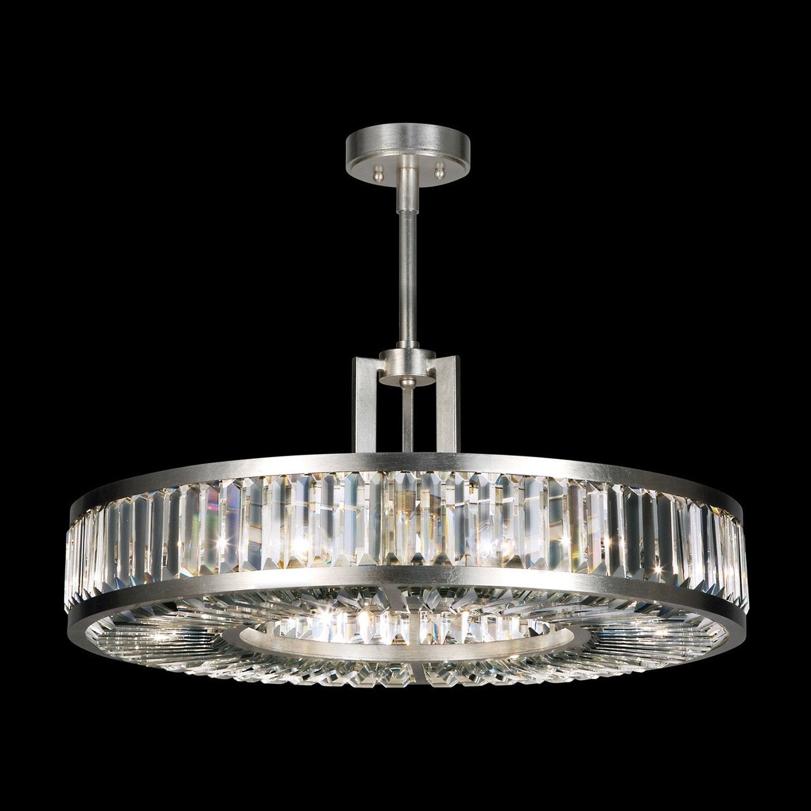 Crystal Enchantment 29" Round Pendant