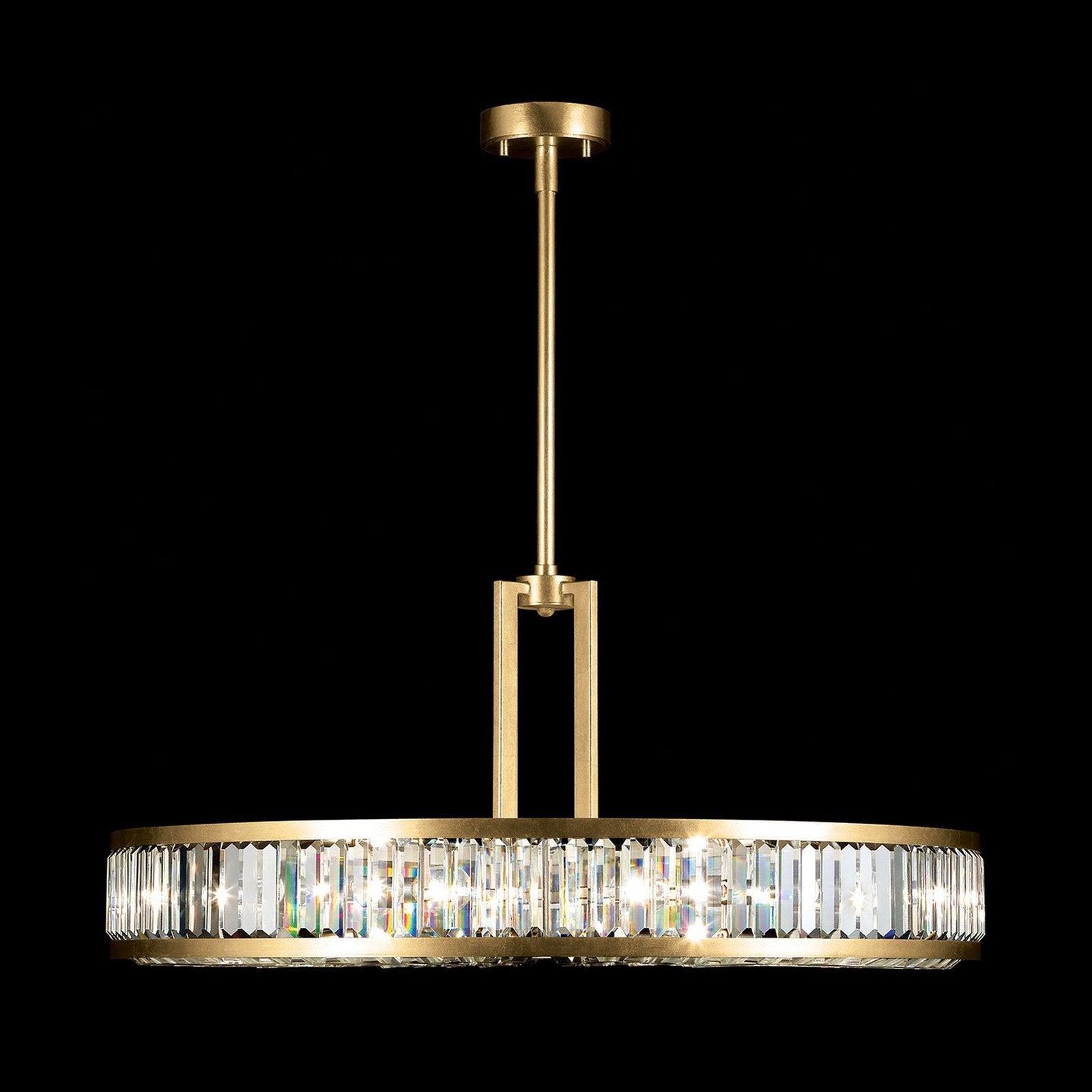 Crystal Enchantment 37" Round Pendant