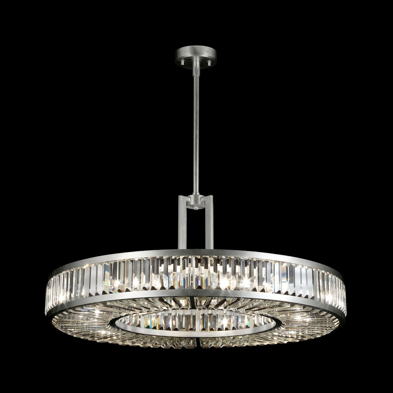 Crystal Enchantment 37" Round Pendant