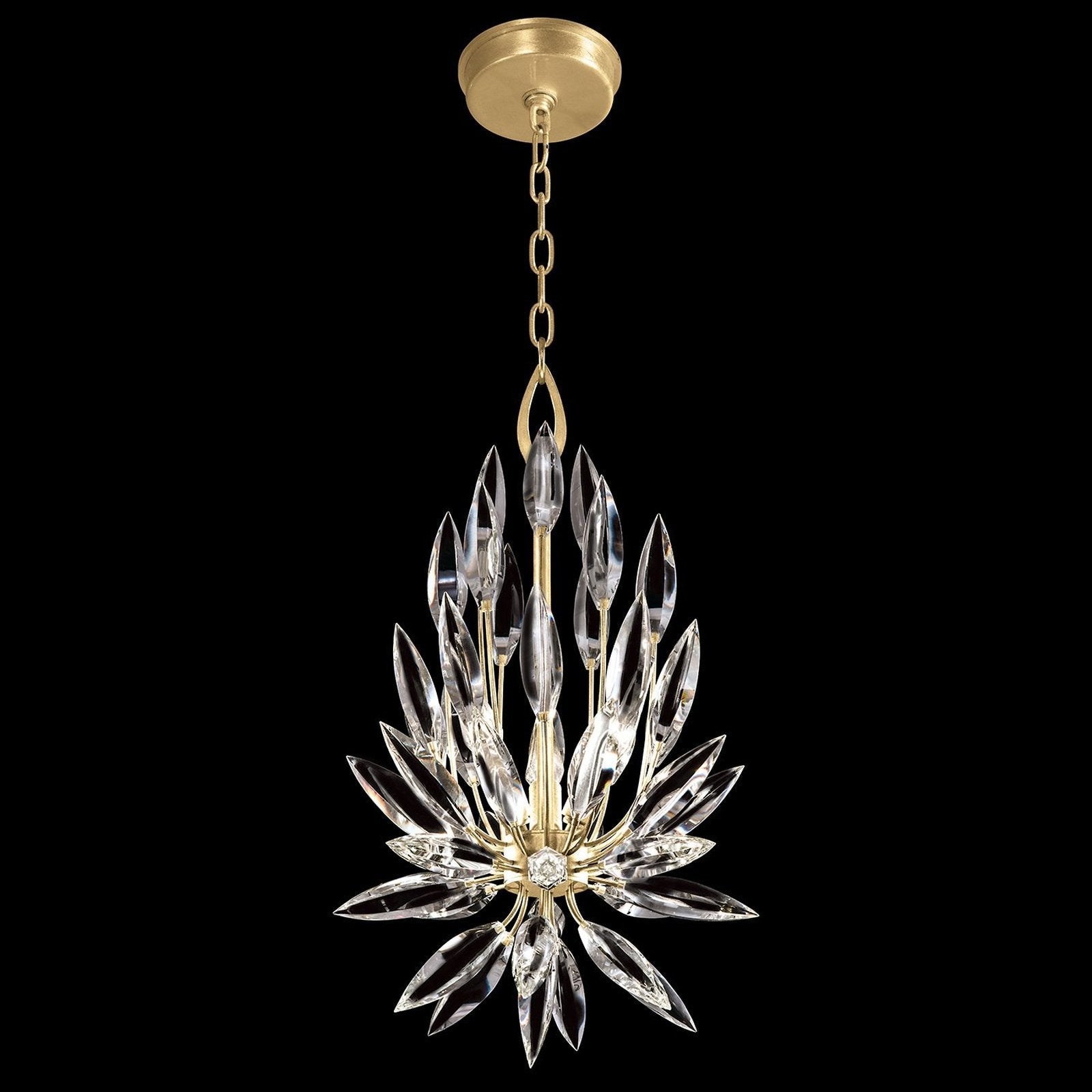 Lily Buds 12" Round Pendant