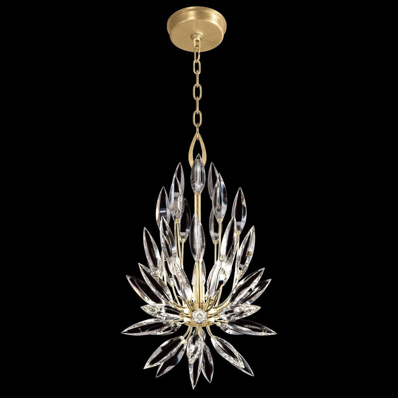 Lily Buds 12" Round Pendant