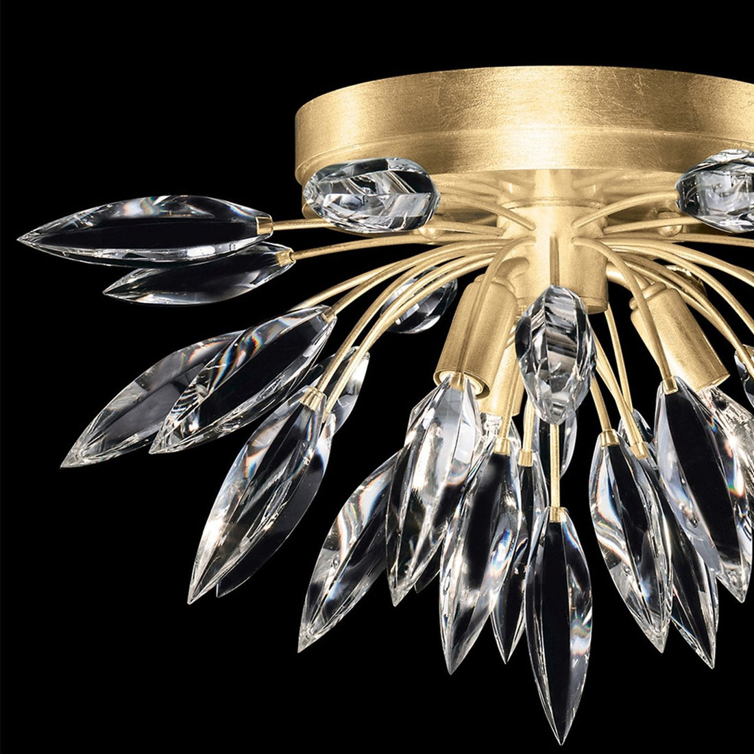 Lily Buds 18.5" Round Flush Mount