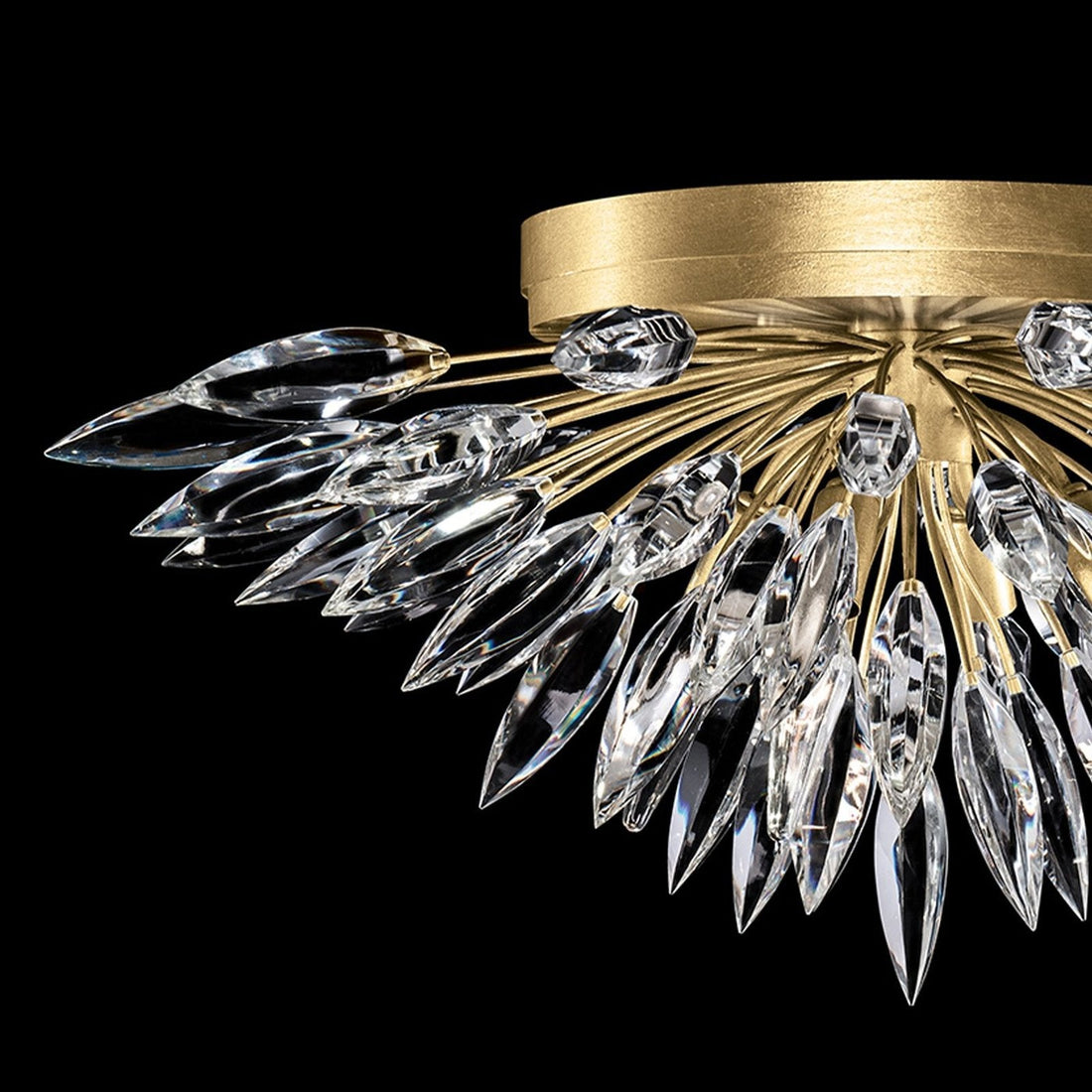 Lily Buds 26" Round Flush Mount