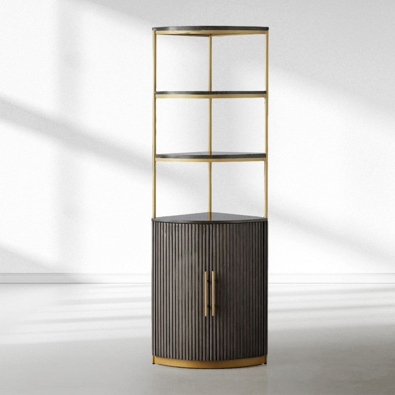 Finley Wooden Corner Cabinet