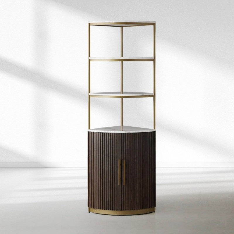 Finley Wooden Corner Cabinet