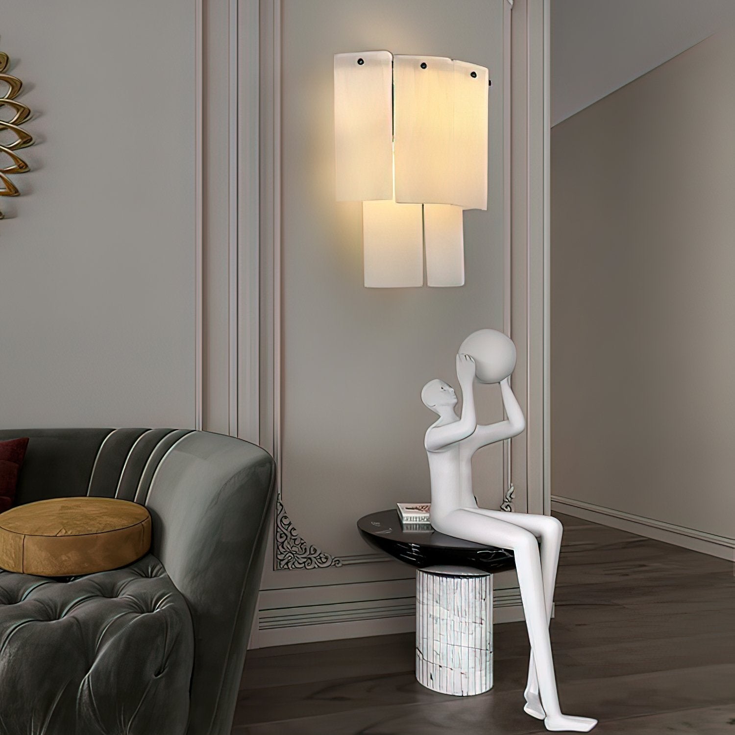 Fractured Wall Sconce