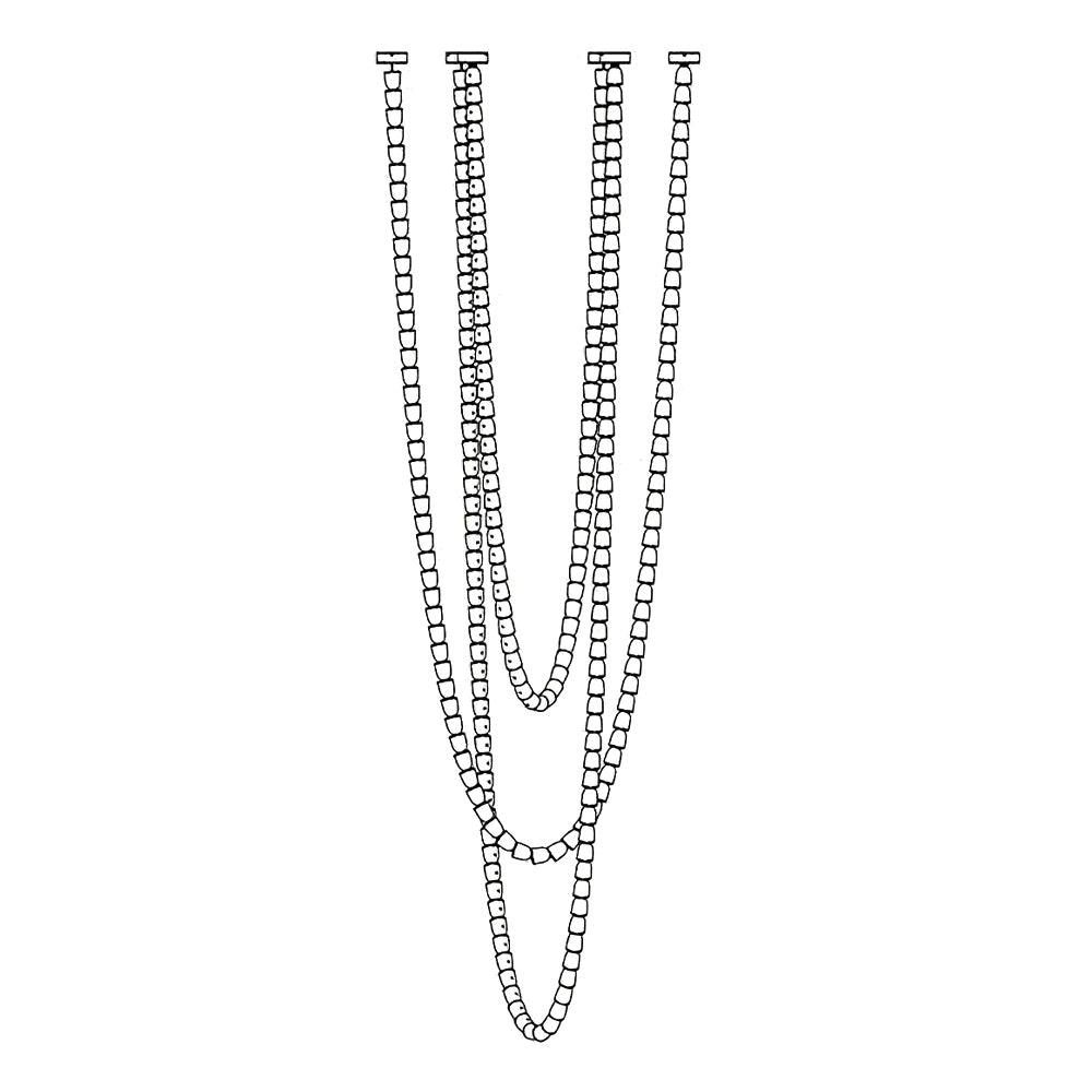 Gabriel Cascade K9 Crystal Chandelier
