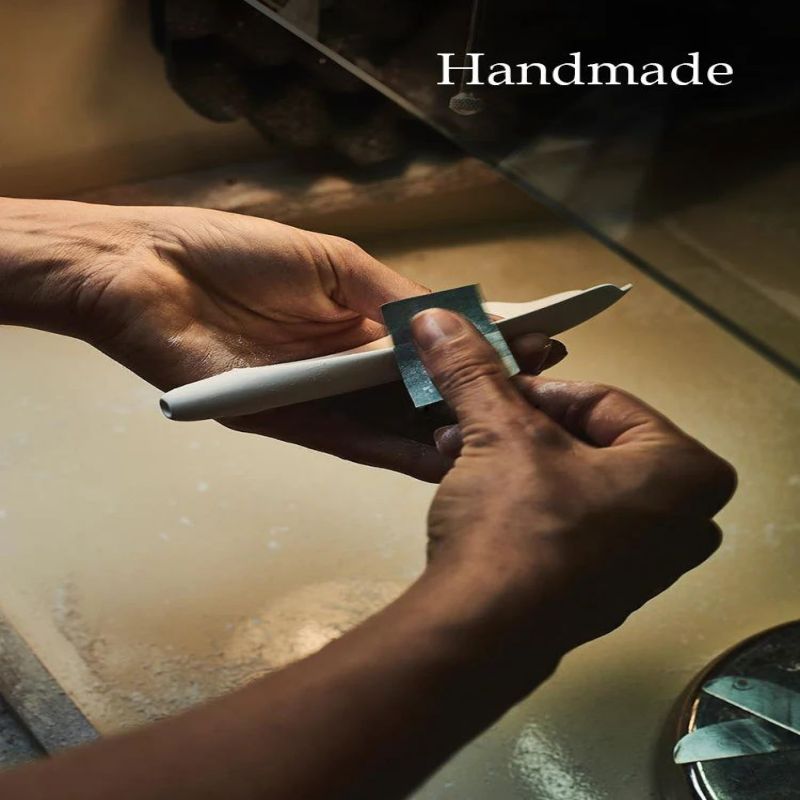 Ceramic Ginkgo B(Spiral) Branch Chandelier