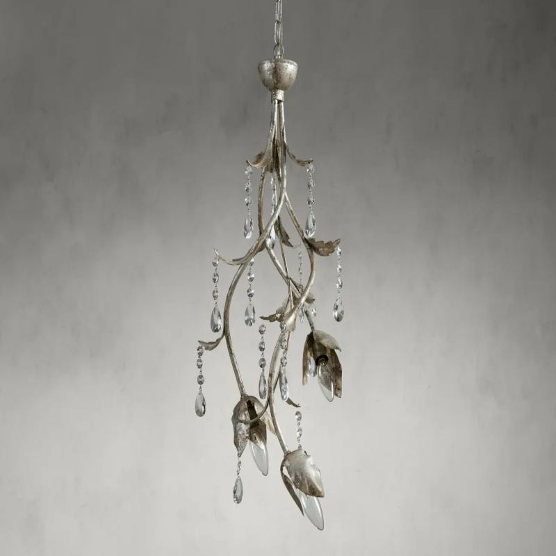 Gothic Viticcio Pendant 28- Silver