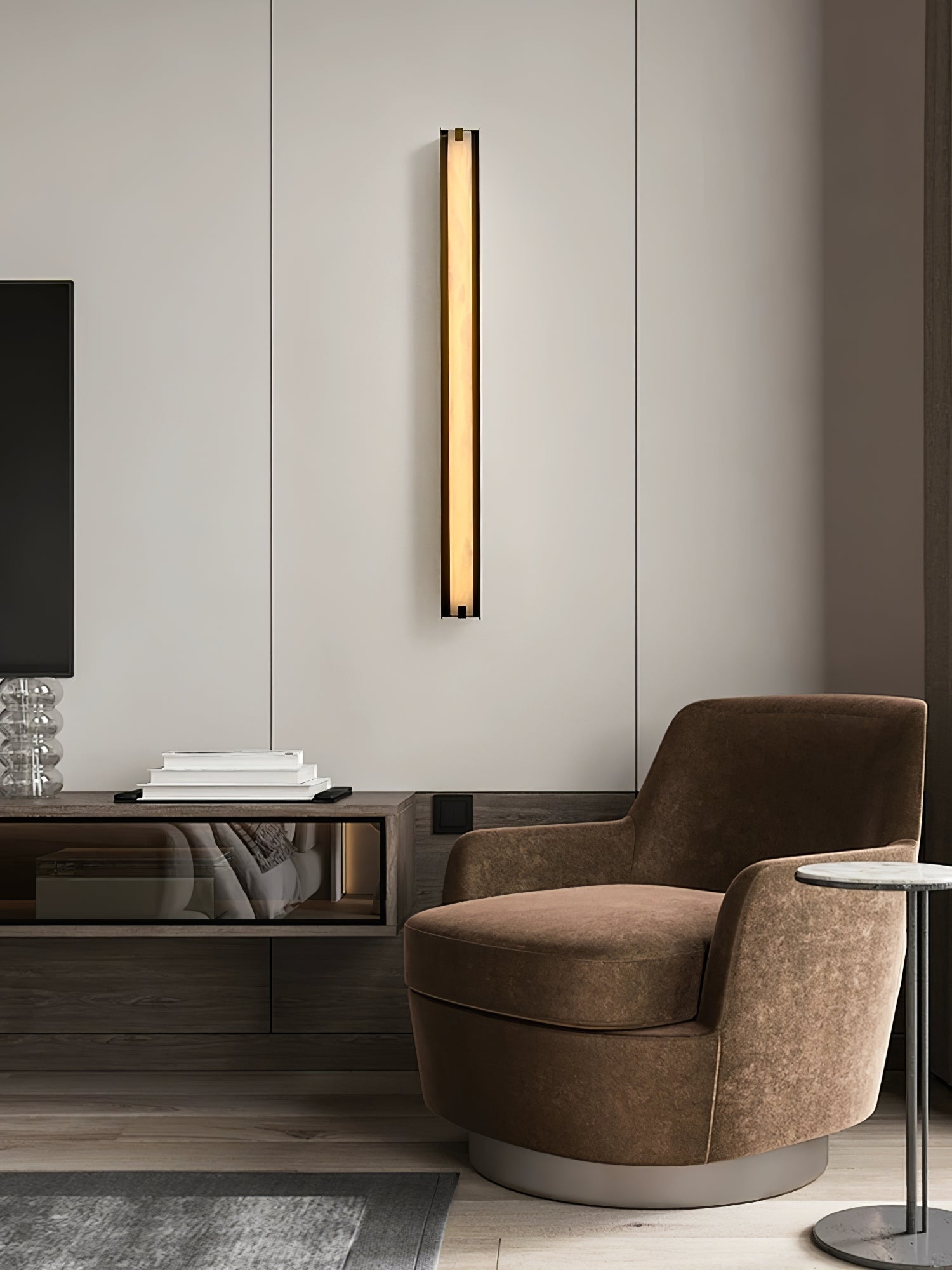 Isolde Alabaster Wall Sconce