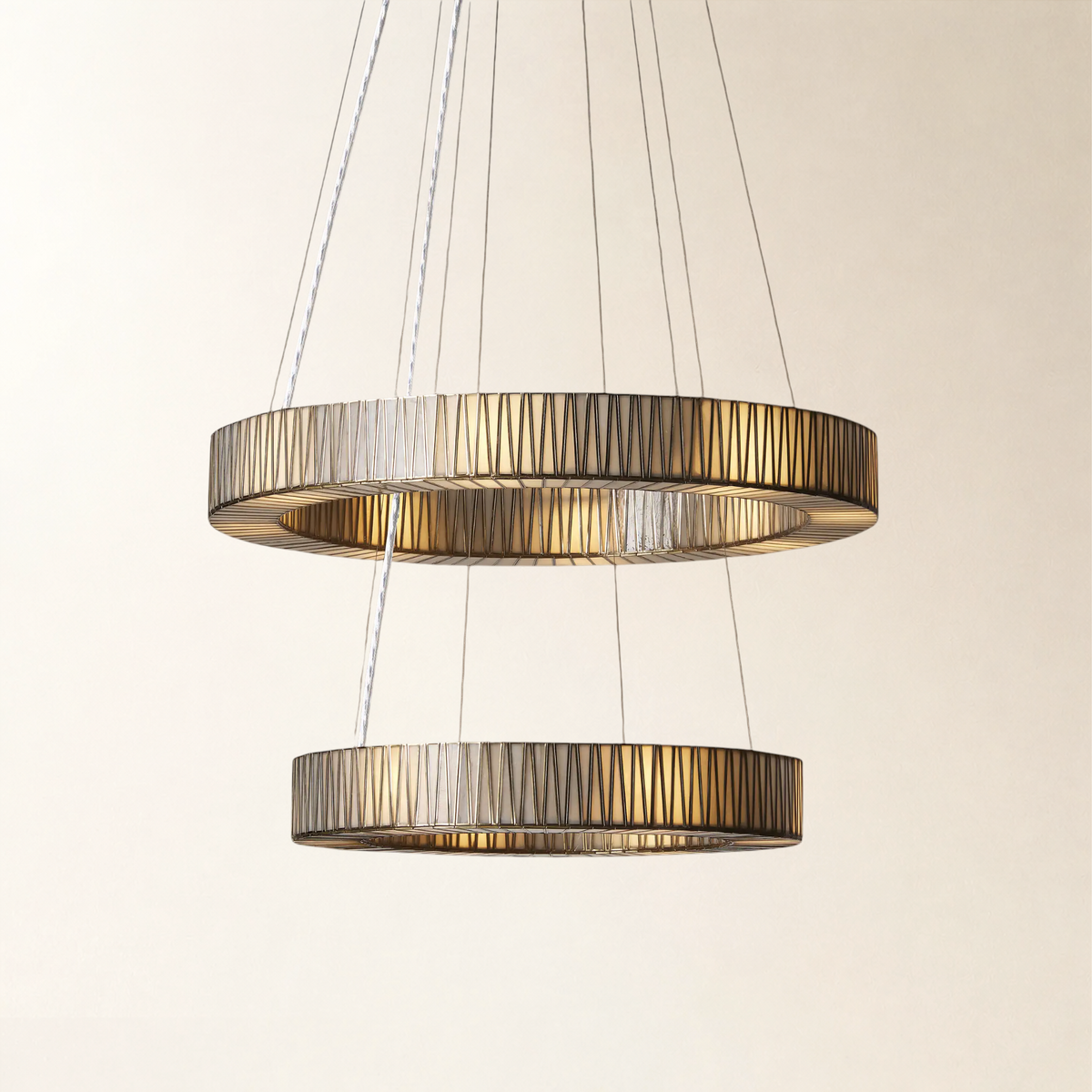 Junte 2-Tier Round Chandelier