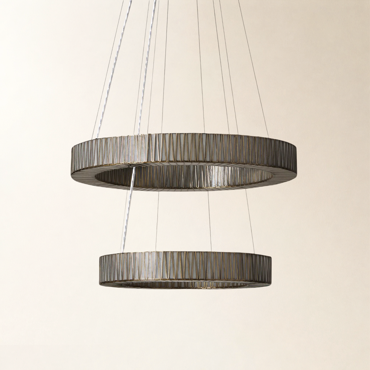 Junte 2-Tier Round Chandelier