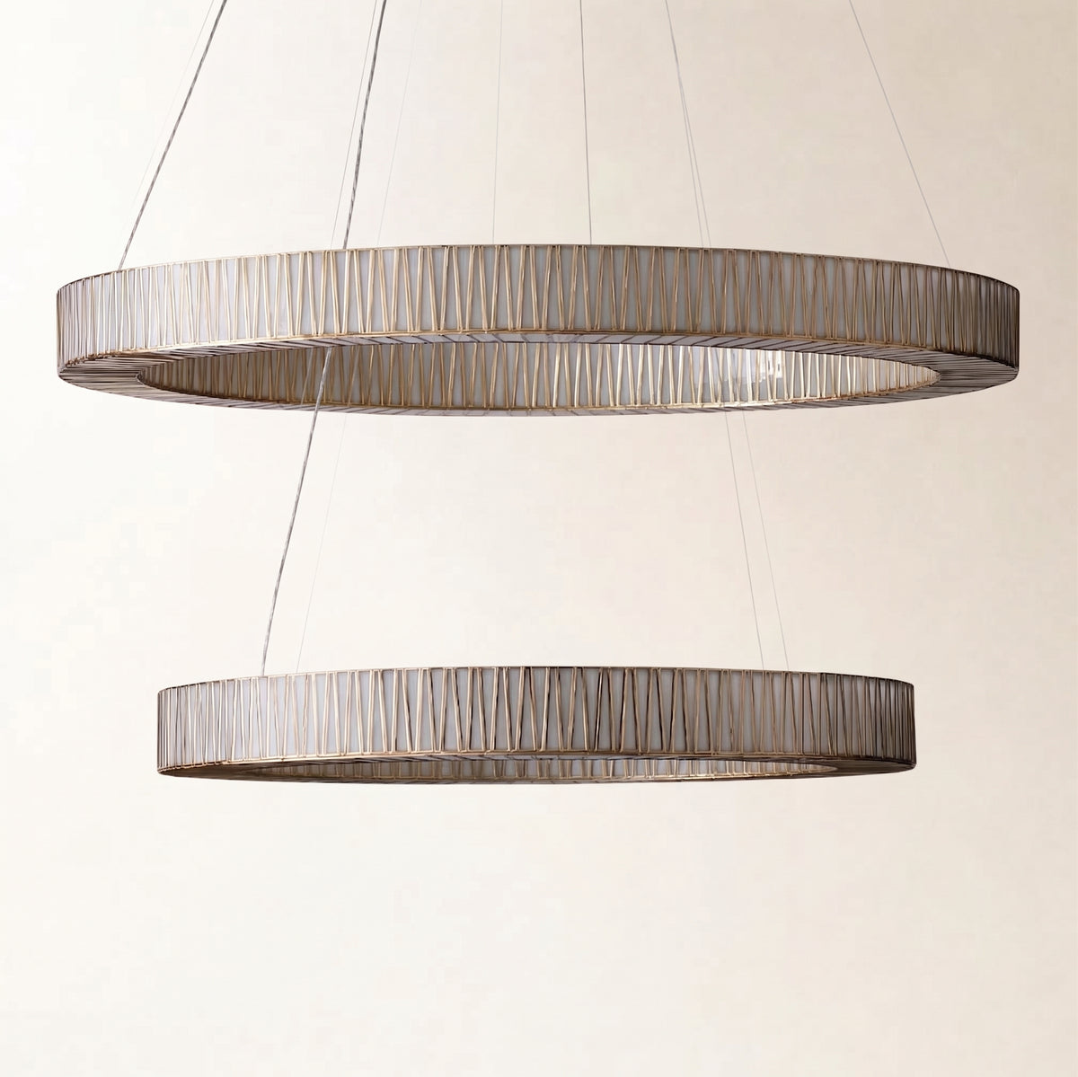 Junte 2-Tier Round Chandelier