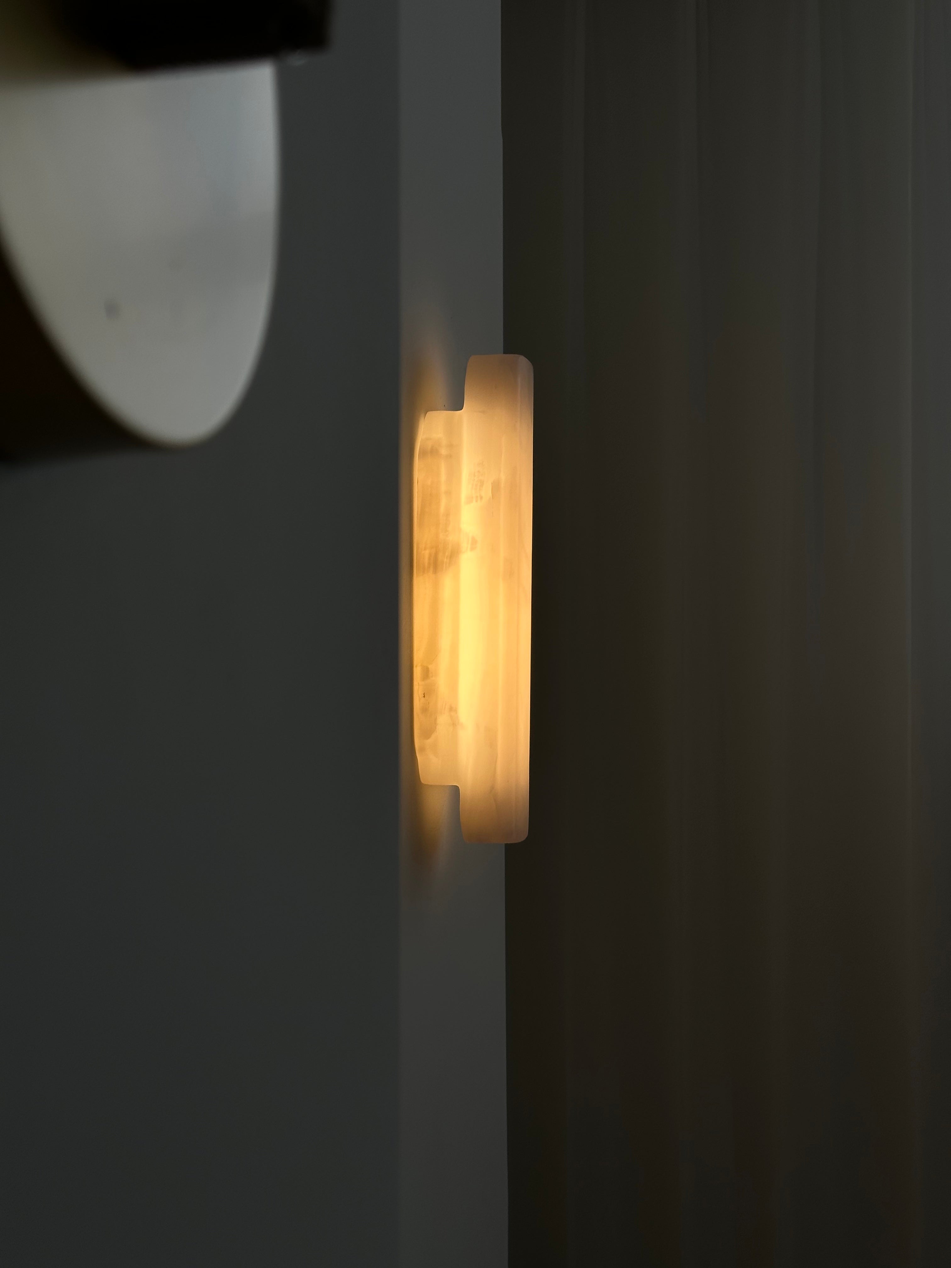Jewel Onyx Alabaster Wall Lamp
