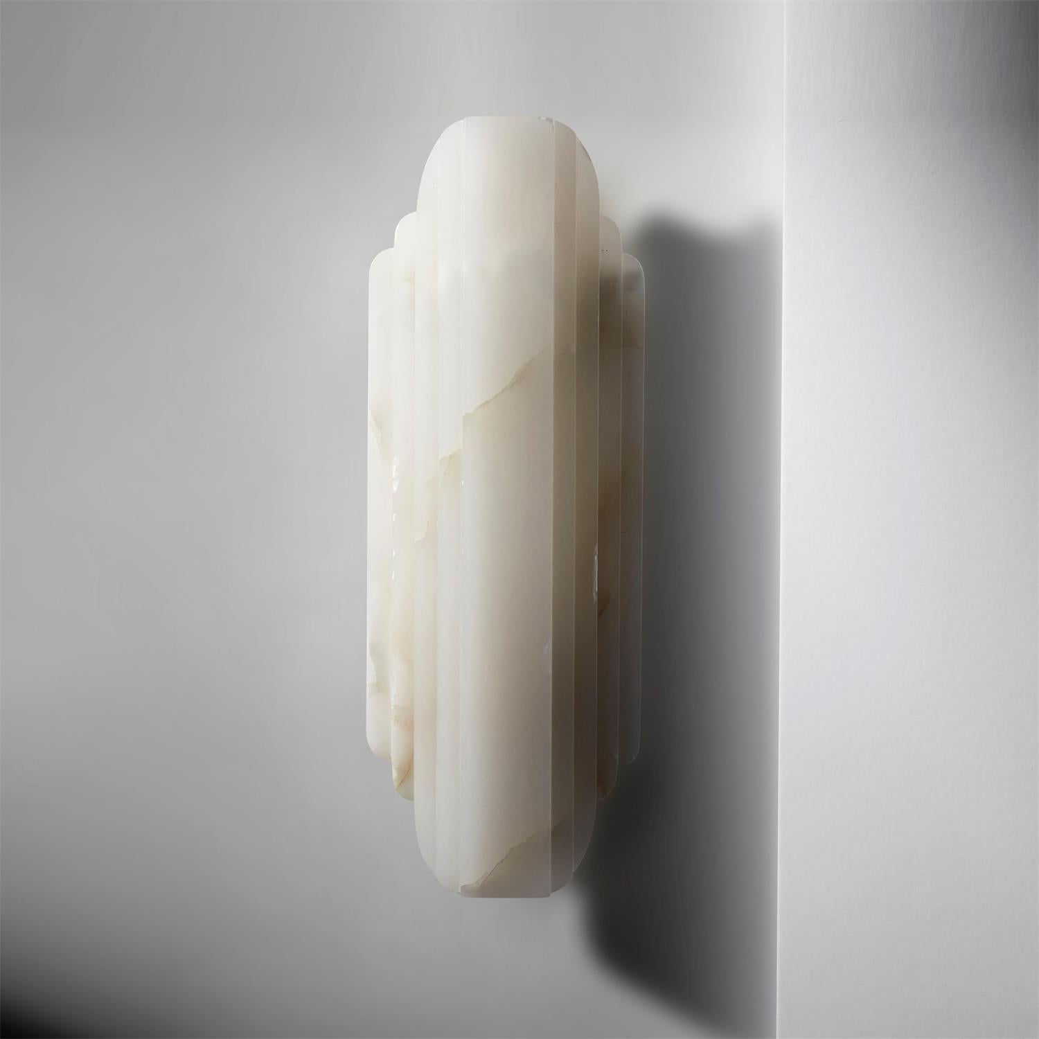 Jewel Onyx Alabaster Wall Lamp