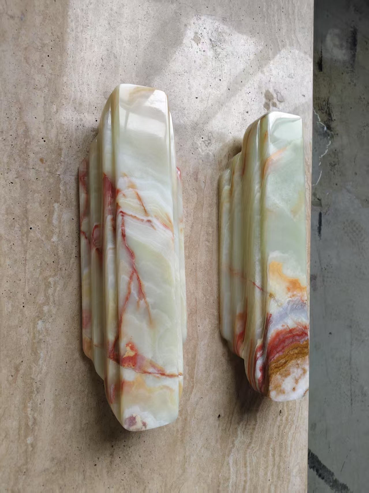 Jewel Onyx Alabaster Wall Lamp