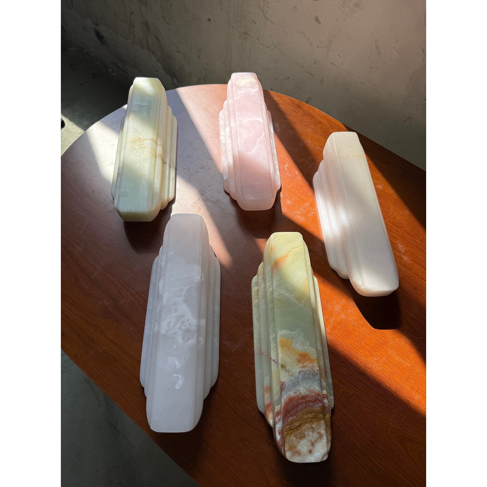 Jewel Onyx Alabaster Wall Lamp