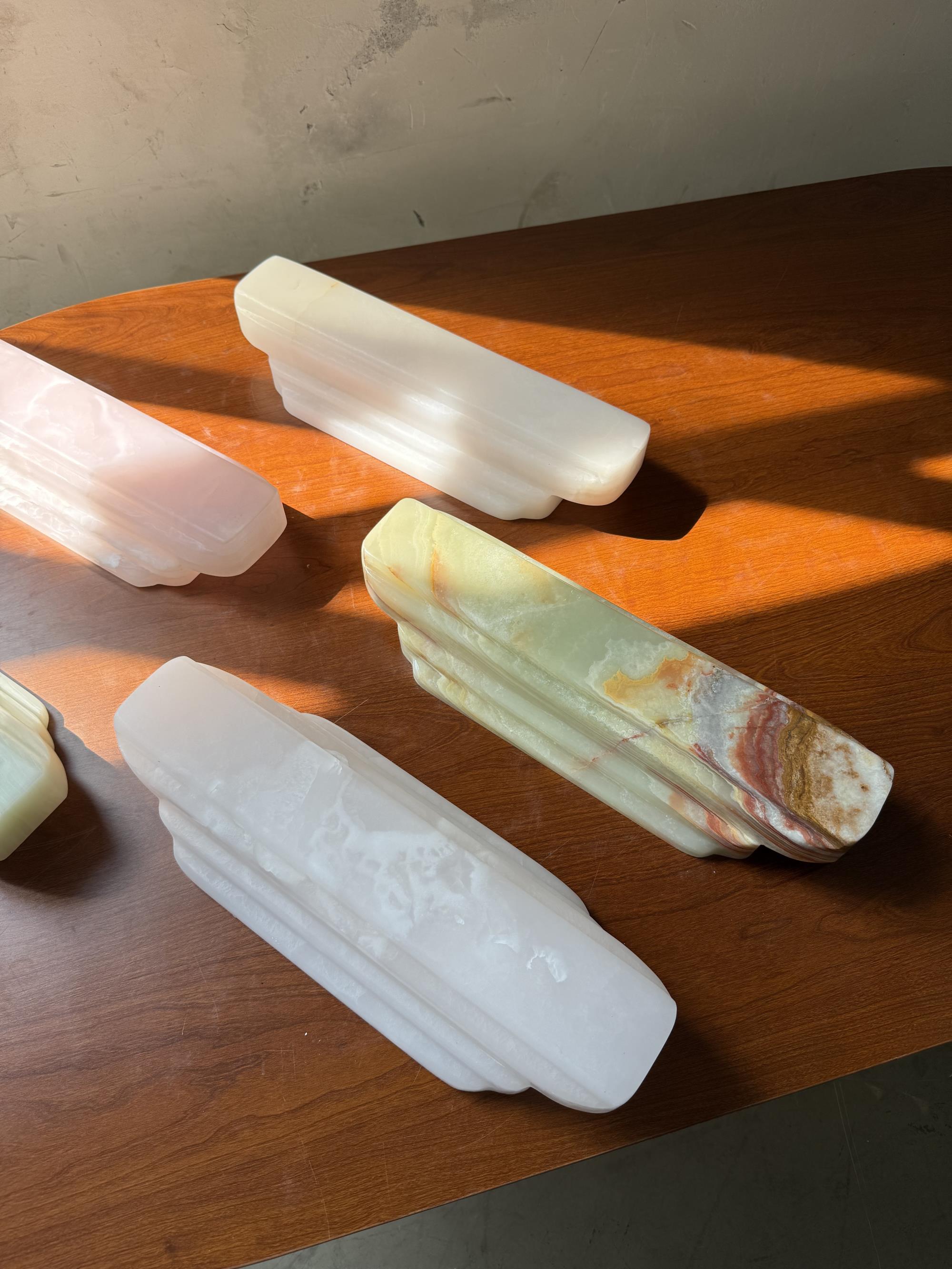 Jewel Onyx Alabaster Wall Lamp