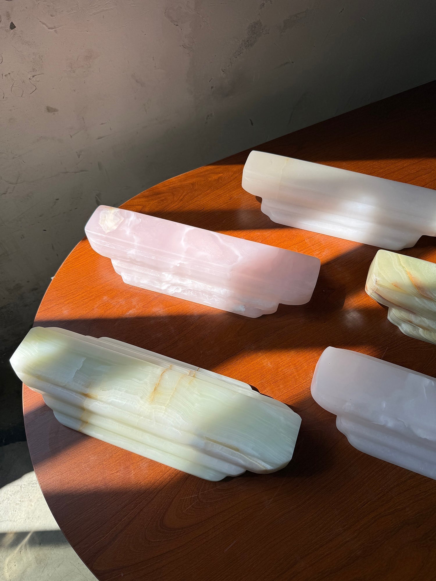 Jewel Onyx Alabaster Wall Lamp