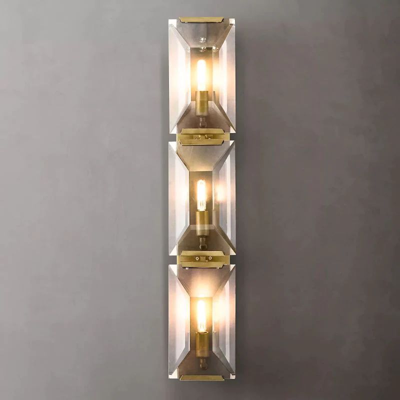 Harrlow Crystal Triple Wall Sconce