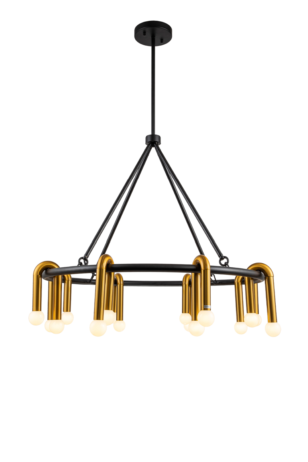 Contemporary Gold Pendant Lamp