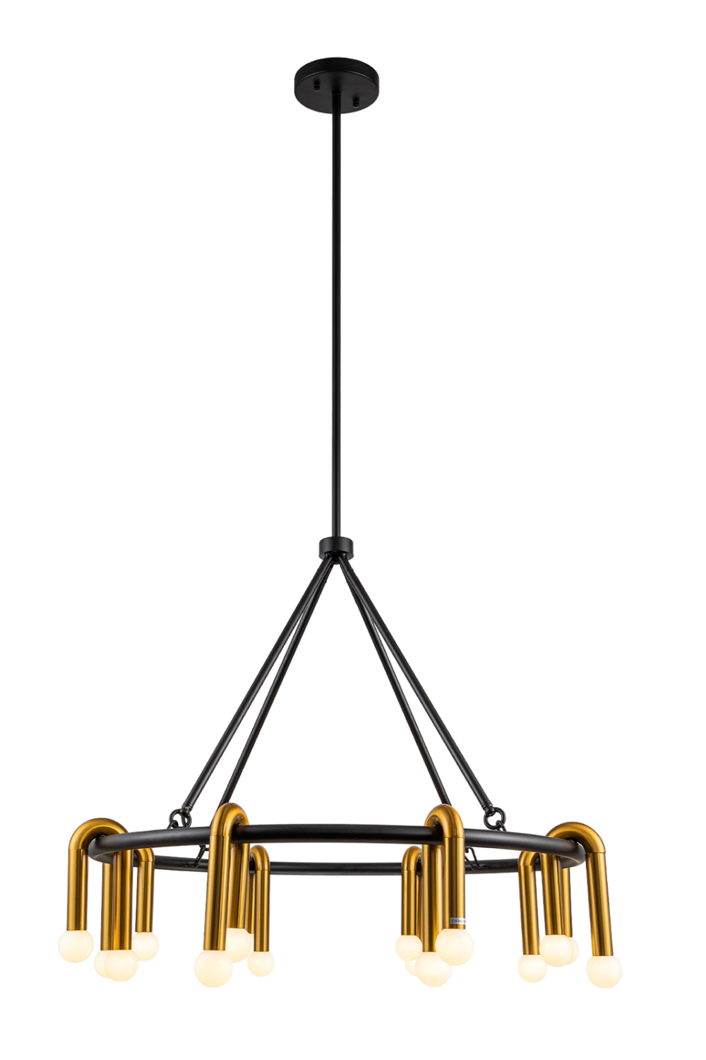 Contemporary Gold Pendant Lamp