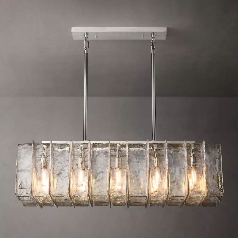 Lattica Rectangular Chandelier 49"