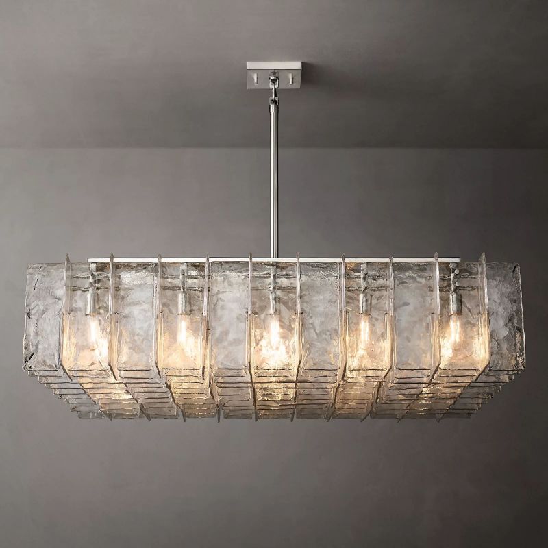 Lattica Square Chandelier 60"