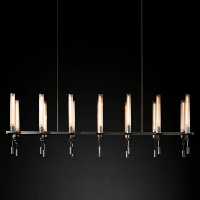 Fontanalle Linear Chandelier 66"