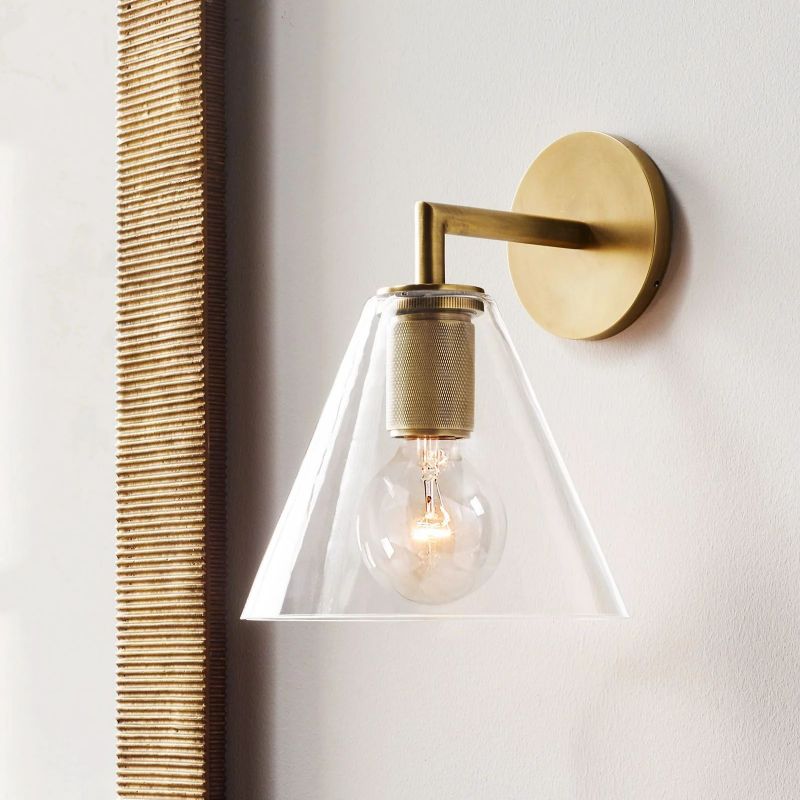 Utilitaira Funnel Shade Sconce