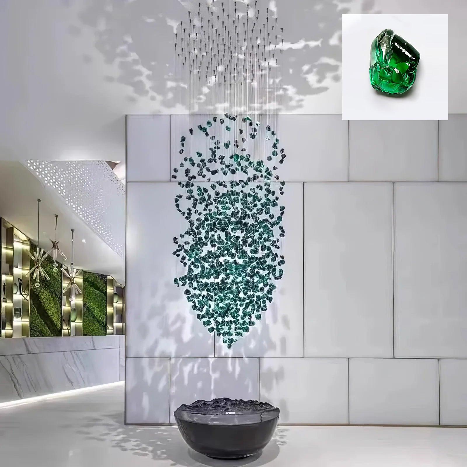 Crystal Stone Chandelier