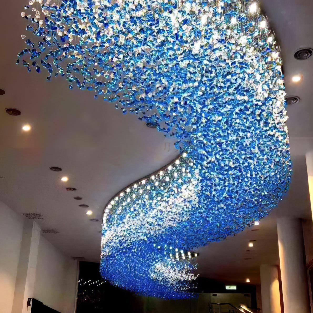Crystal Stone Chandelier