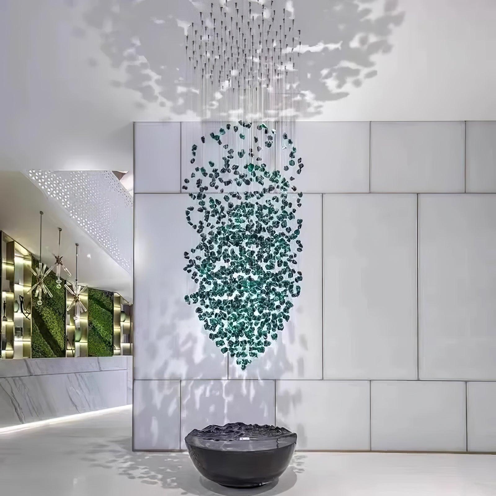 Crystal Stone Chandelier