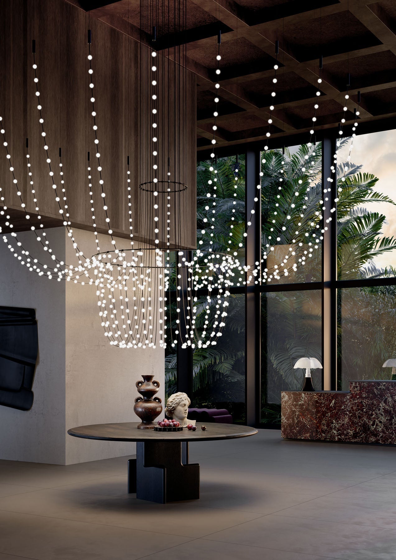 Multidot Customize Chandelier