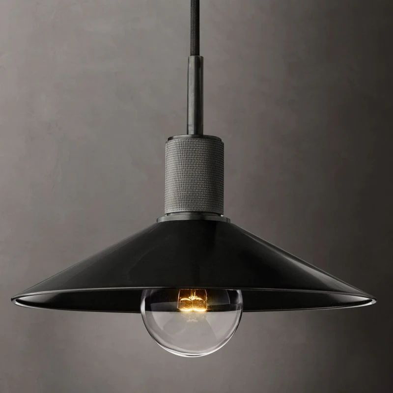 Utilitaira Metal Slope Shade Pendant