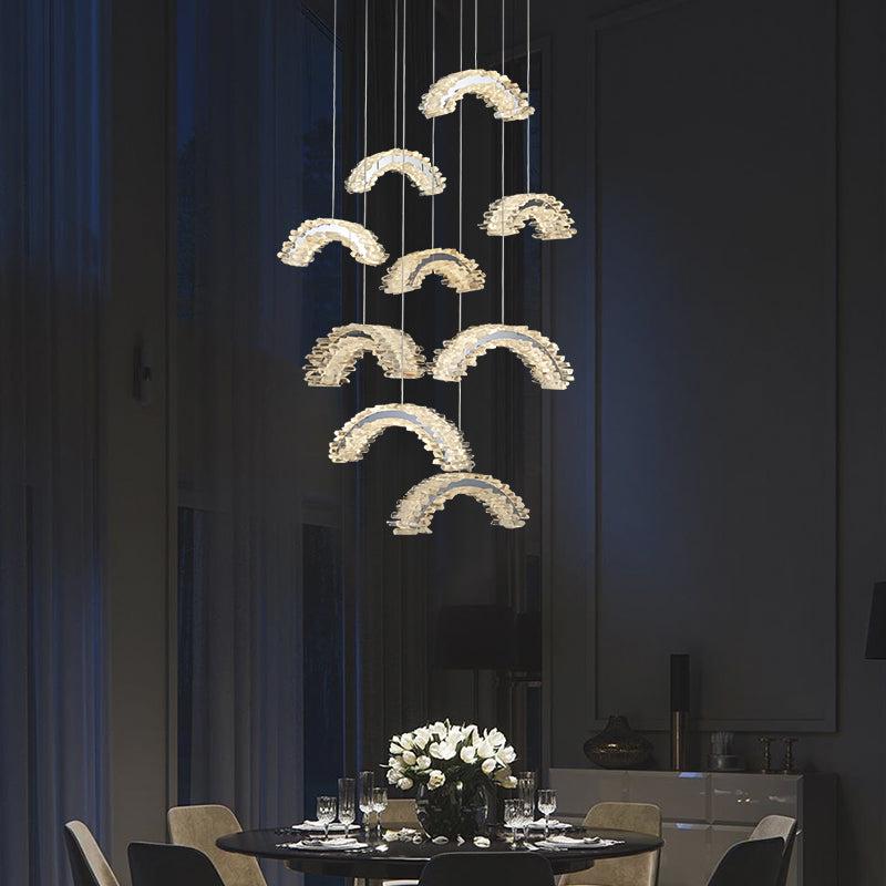 Gina Staircase Crystal Chandelier
