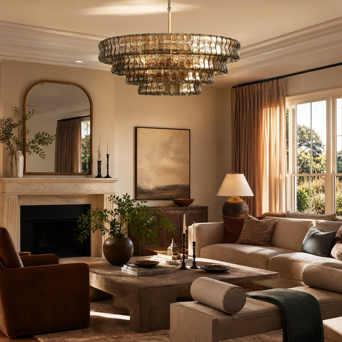 Glacien Round Chandelier
