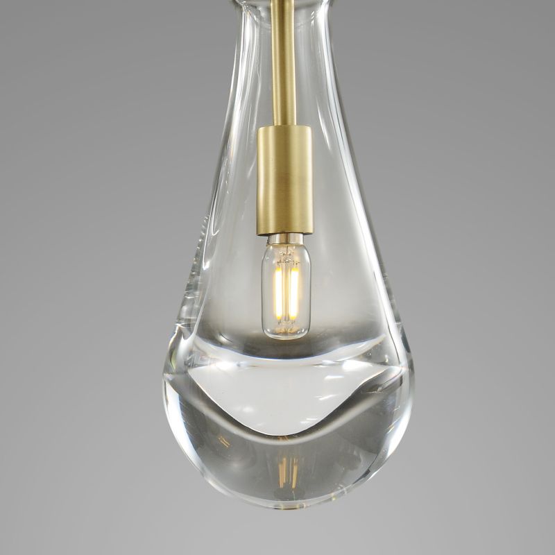 Raindrop Round Chandelier 14" (Cord)