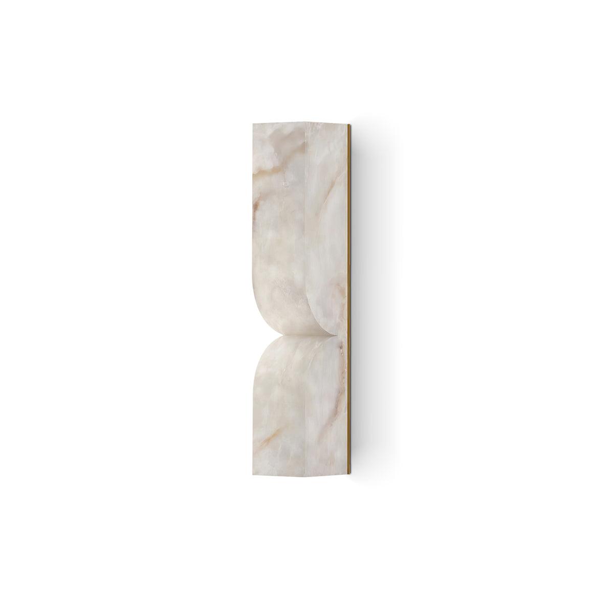 Rectangular Alabaster Wall Lamp