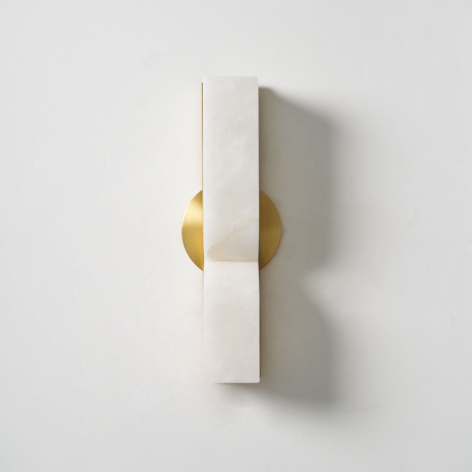 Rectangular Alabaster Wall Lamp