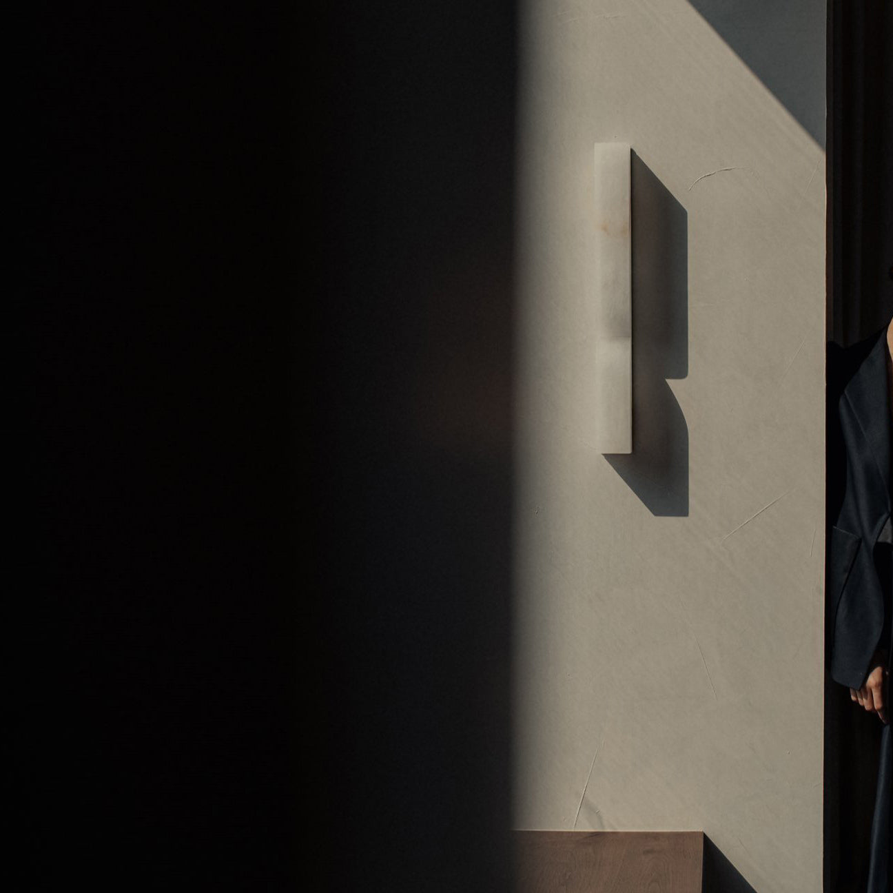 Rectangular Alabaster Wall Lamp