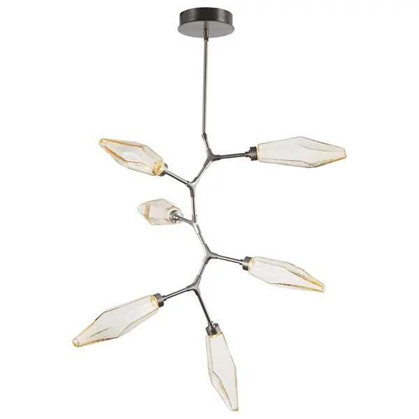 Rock Crystal Modern LED Chandelier