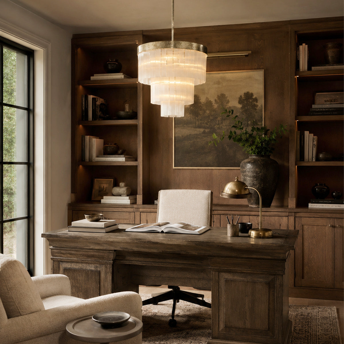 Adam Round Multi-tier Chandelier